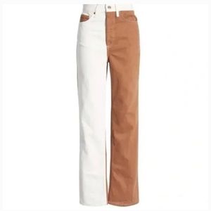Top shop Color Block Jeans